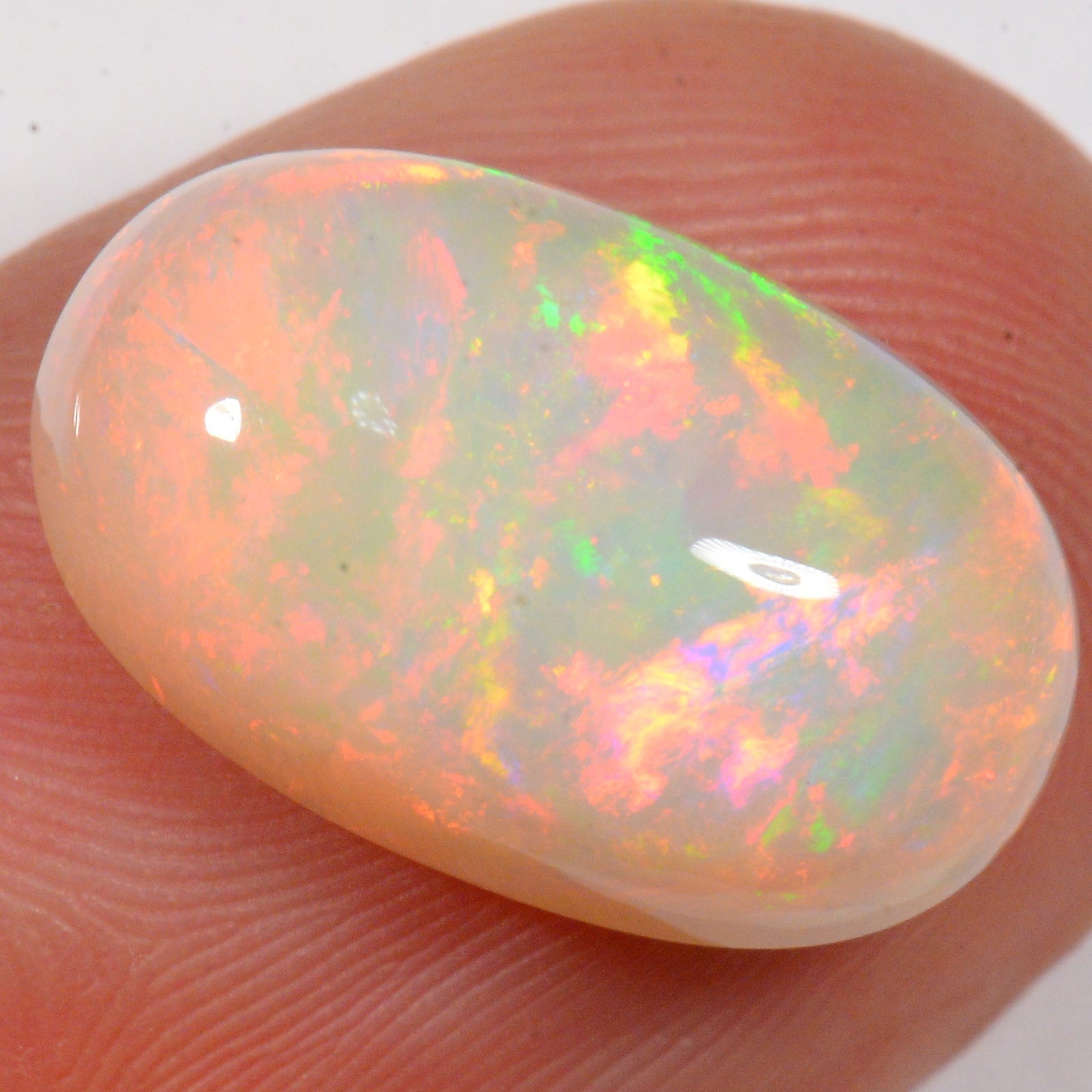 6.8 Carat - Saturated Ethiopian Welo Opal — natural untreated Ethiopian Welo opal