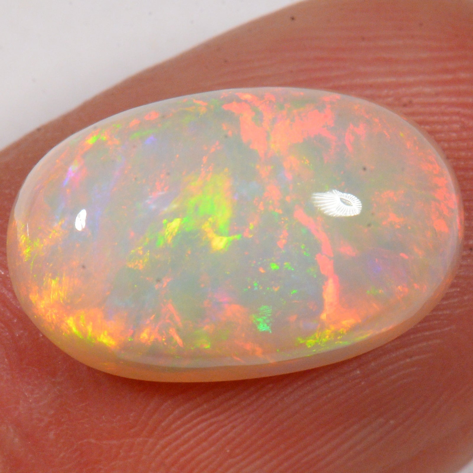 6.8 Carat - Saturated Ethiopian Welo Opal — natural untreated Ethiopian Welo opal