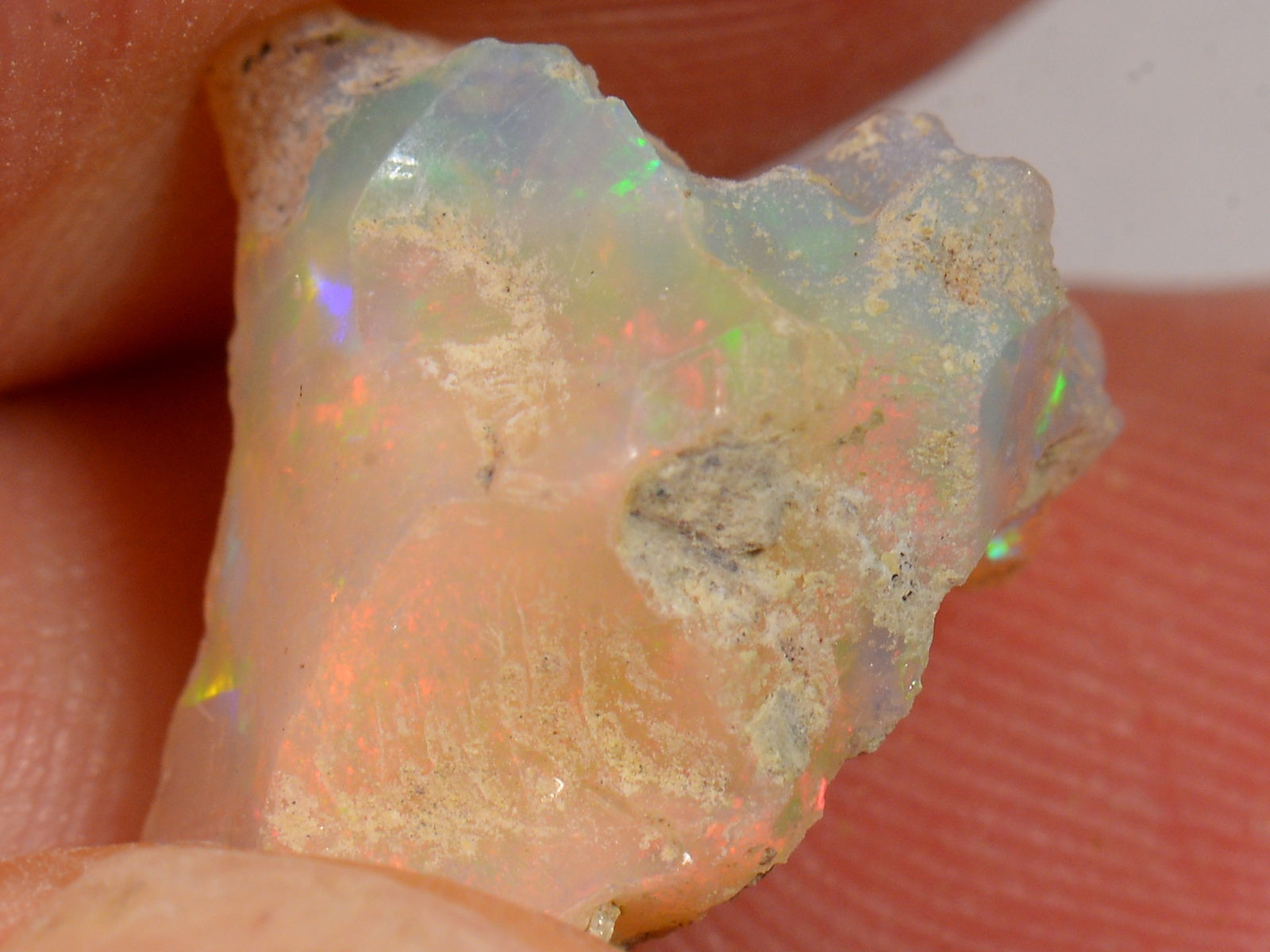 5 Karat - Roher Äthiopischer Welo Opal – natürlicher äthiopischer Welo Opal