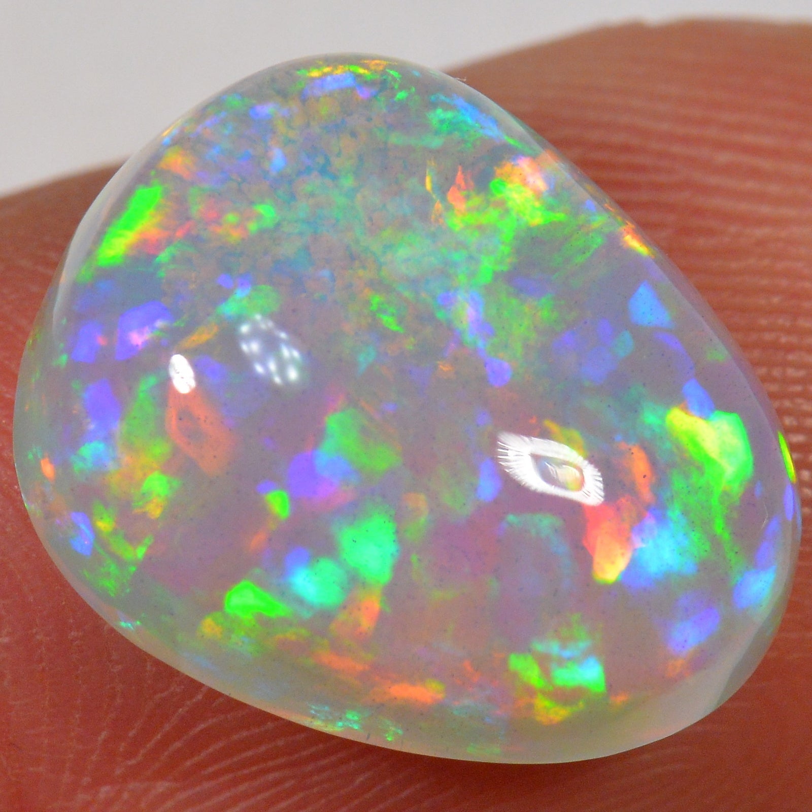 7 Karat - Regenbogen - Äthiopischer Welo Opal - DeinOpal