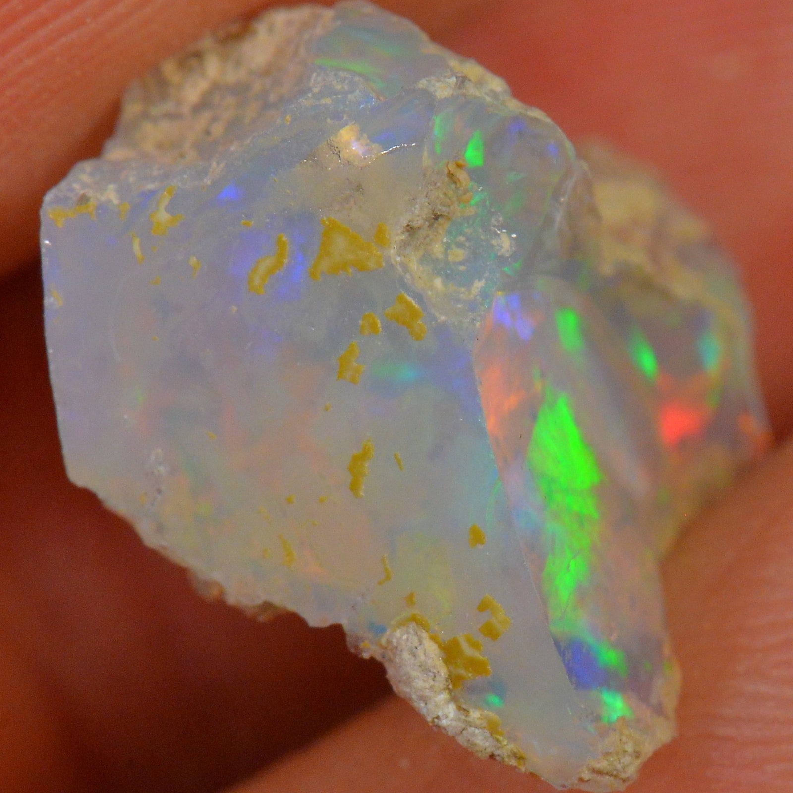 7 Karat - Roher Äthiopischer Welo Opal - DeinOpal