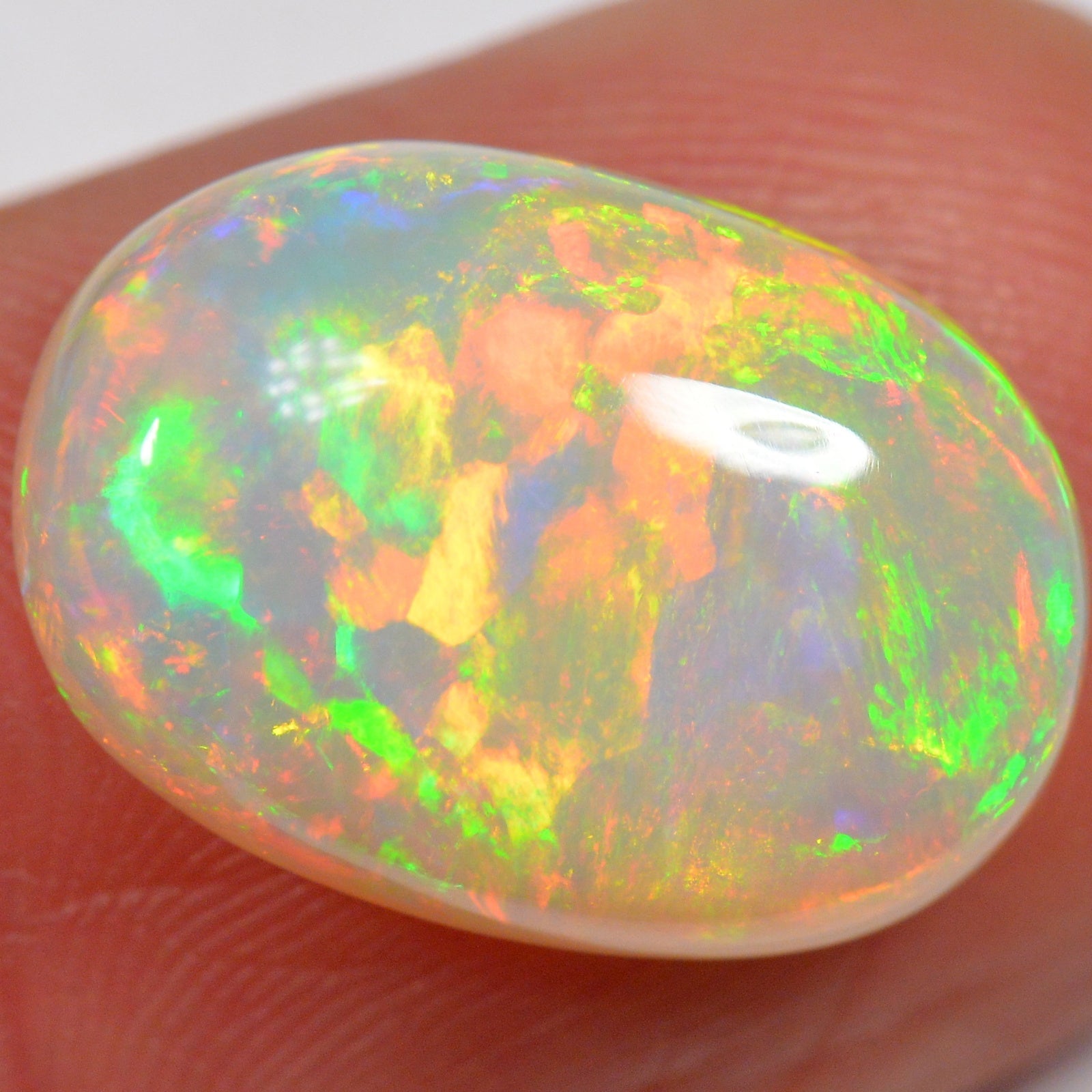 7.1 Carat Ethiopian Welo Opal — natural untreated Ethiopian Welo opal
