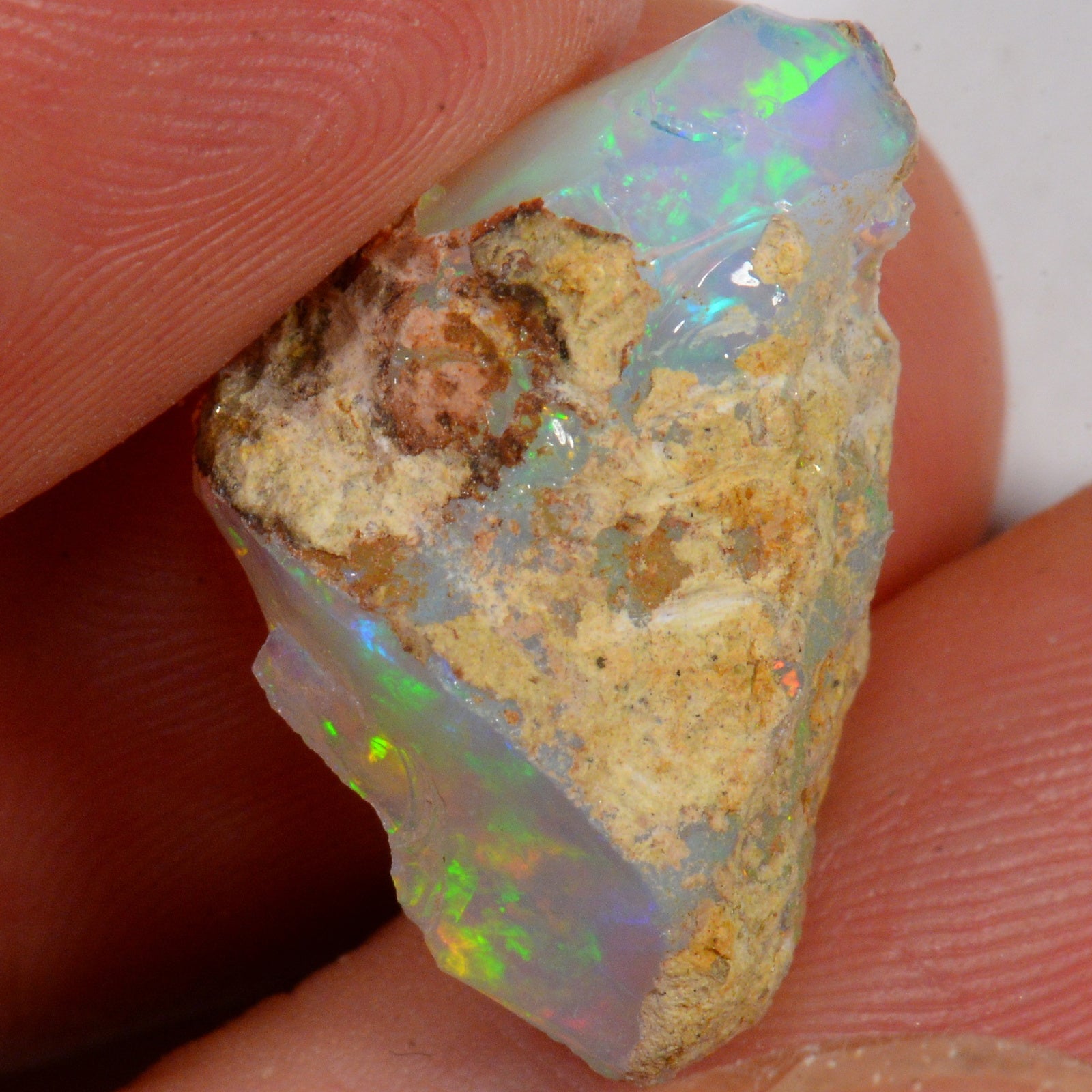 13.3 Carat - Rough Ethiopian Welo Opal — natural untreated rough Ethiopian Welo opal