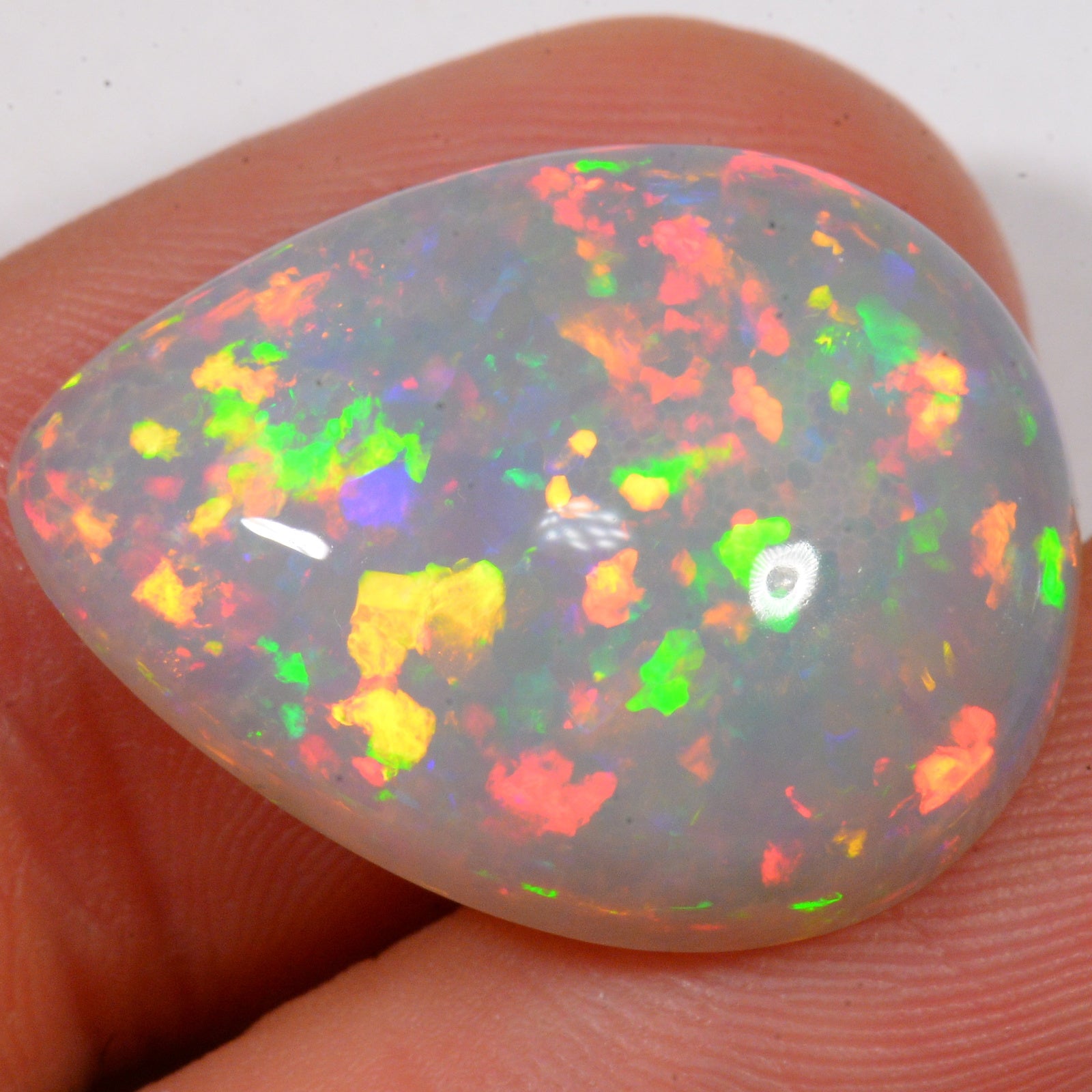 16.2 Karat - Brillanter Gesättigter Sparkly Äthiopischer Welo Opal – natürlicher äthiopischer Welo Opal