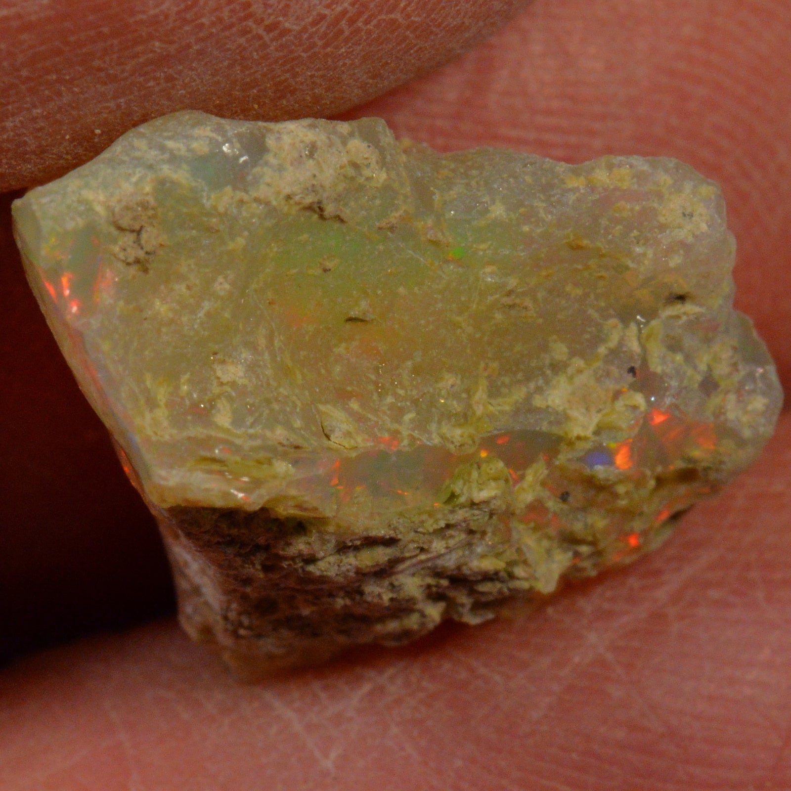 8.2 Karat - Roher Äthiopischer Welo Opal - DeinOpal