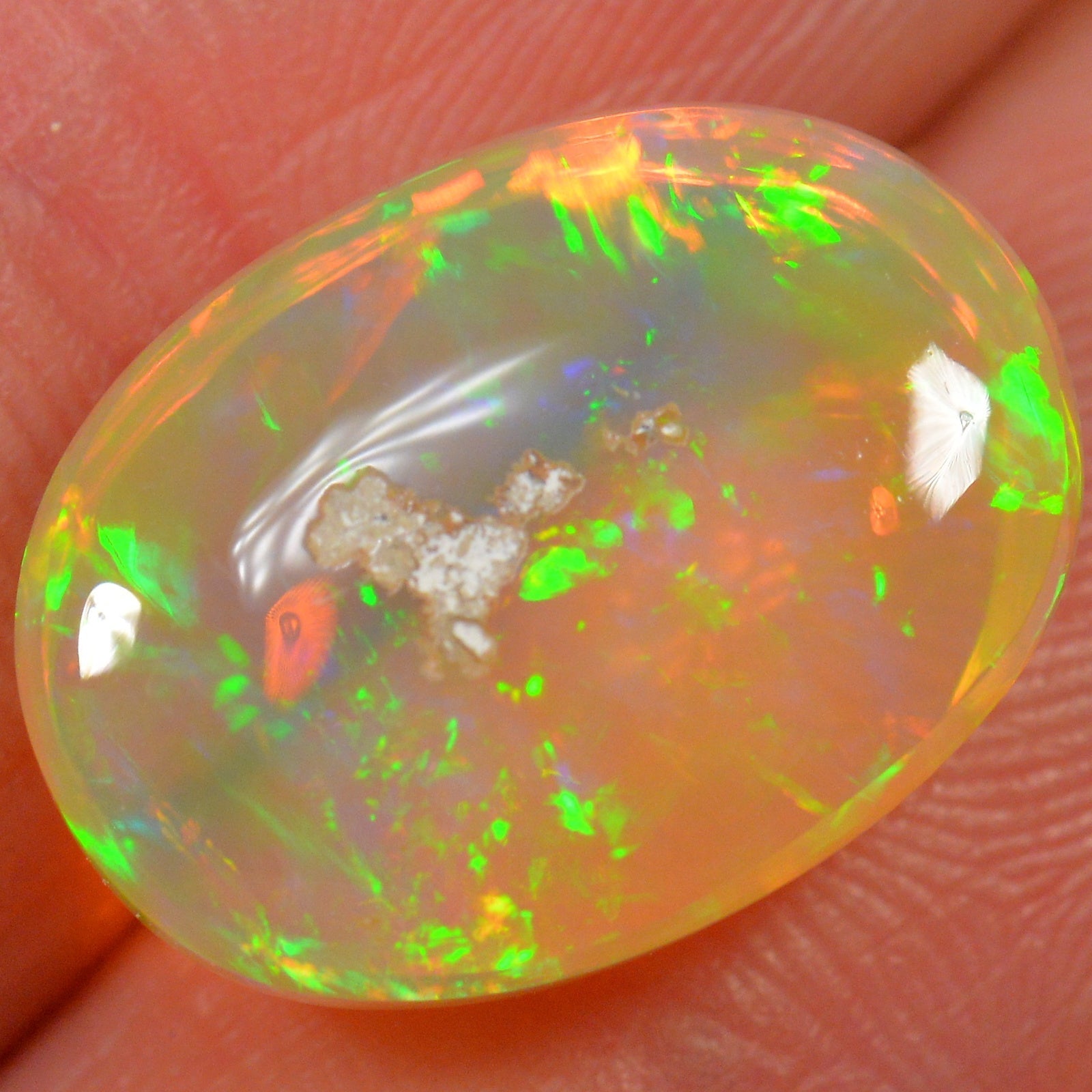 8.4 Carat Ethiopian Welo Opal — natural untreated Ethiopian Welo opal