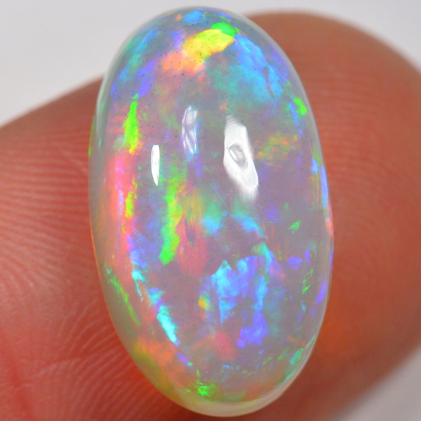 8.5 Carat Ethiopian Welo Opal — natural untreated Ethiopian Welo opal