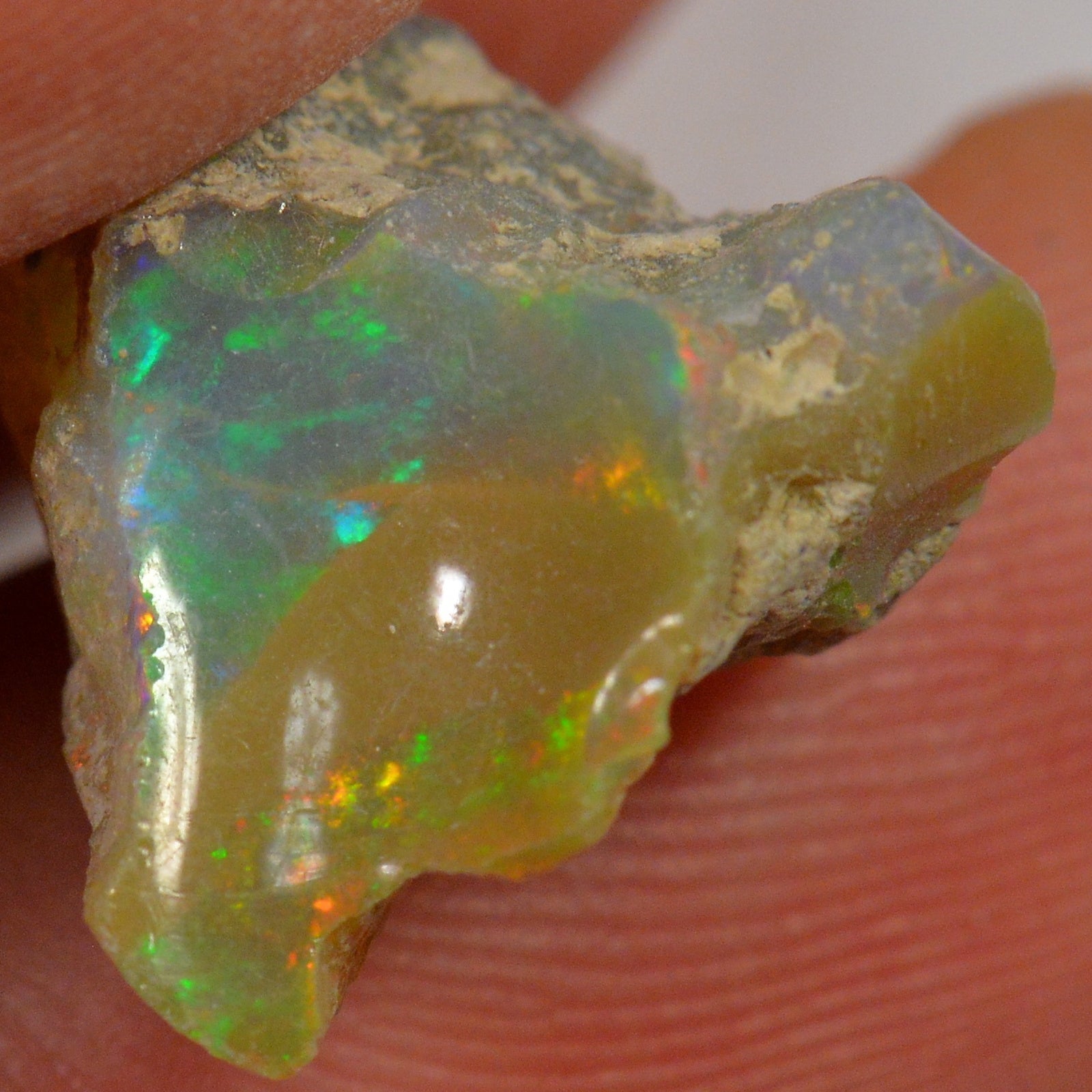 8.6 Karat - Roher Äthiopischer Welo Opal - DeinOpal