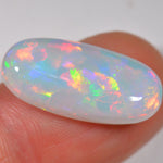 8.8 Carat - Bright Oval Ethiopian Welo Opal — natural untreated Ethiopian Welo opal