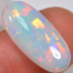 8.8 Carat - Bright Oval Ethiopian Welo Opal — natural untreated Ethiopian Welo opal
