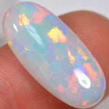 8.8 Carat - Bright Oval Ethiopian Welo Opal — natural untreated Ethiopian Welo opal
