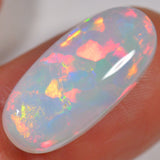 8.8 Carat - Bright Oval Ethiopian Welo Opal — natural untreated Ethiopian Welo opal