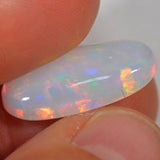 8.8 Carat - Bright Oval Ethiopian Welo Opal — natural untreated Ethiopian Welo opal