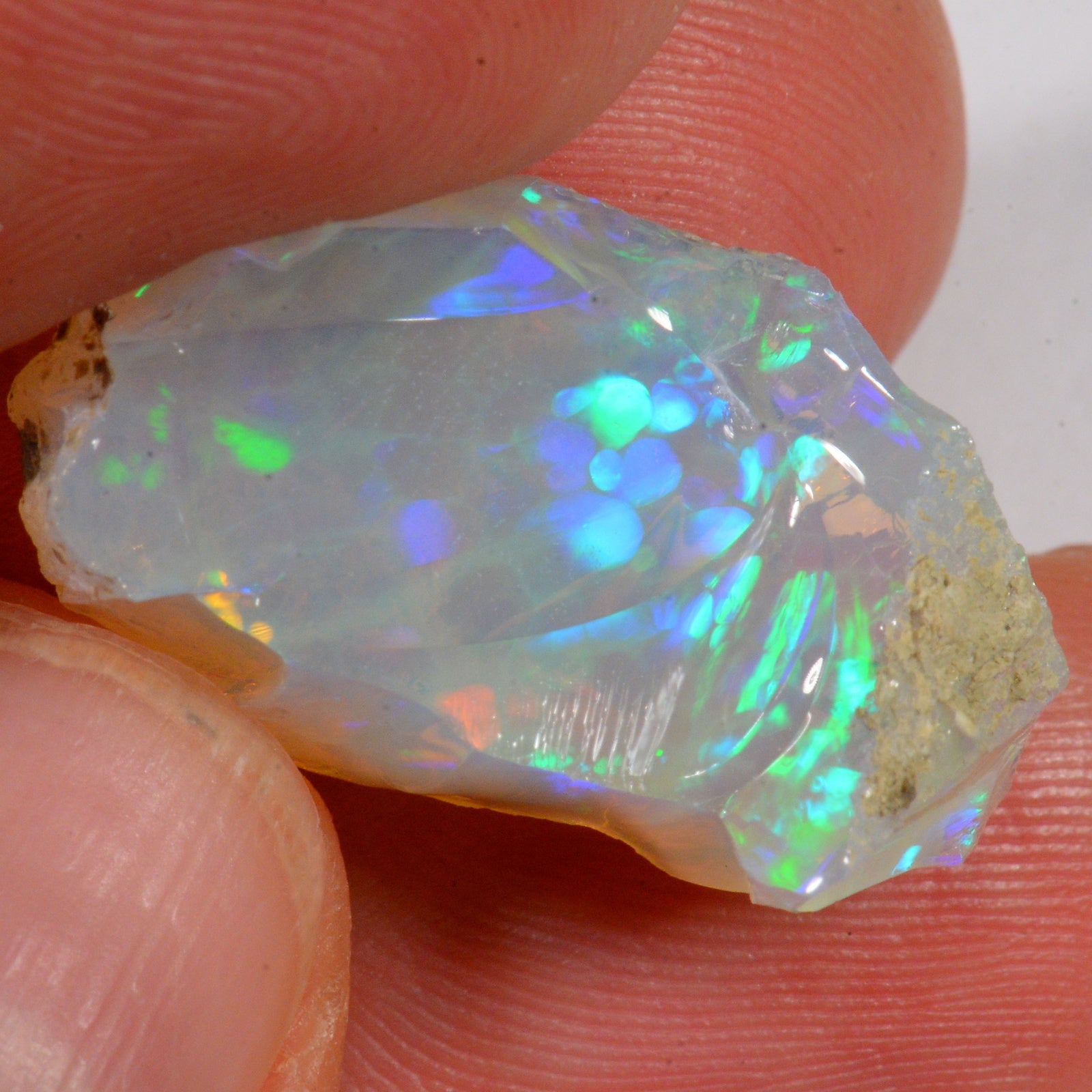 18.5 Karat - Roher Äthiopischer Welo Opal – natürlicher äthiopischer Welo Opal