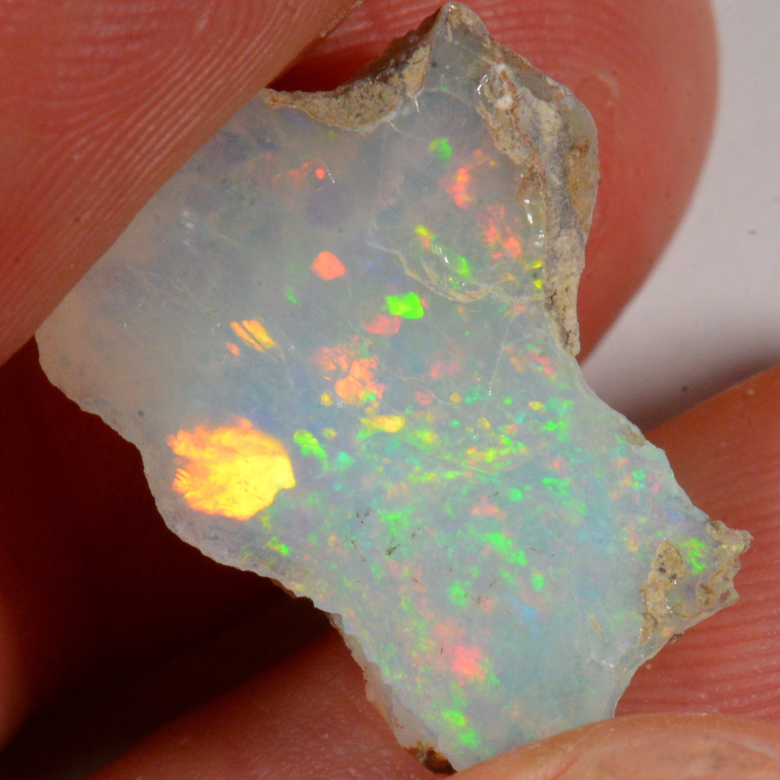 11.3 Karat - Roher Äthiopischer Welo Opal – natürlicher äthiopischer Welo Opal