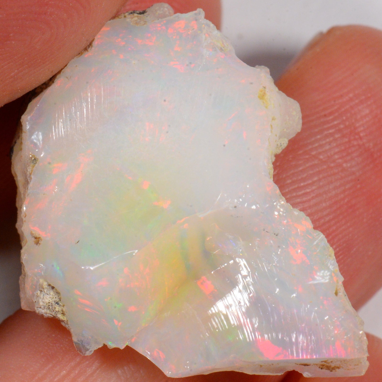 22.2 Karat - Roher Äthiopischer Welo Opal – natürlicher äthiopischer Welo Opal
