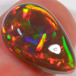 9 Karat - Brillanter Dunkler Äthiopischer Welo Opal - Beska Mine - DeinOpal