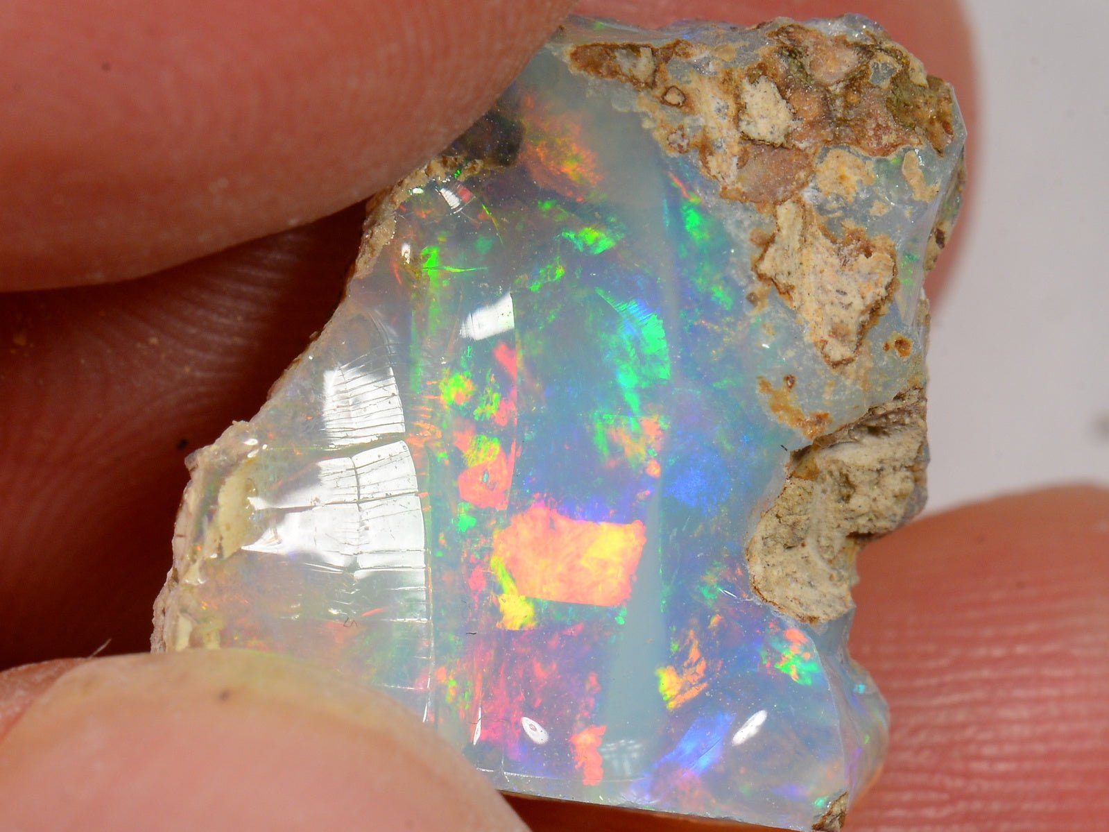 9 Karat - Roher Äthiopischer Welo Opal - DeinOpal