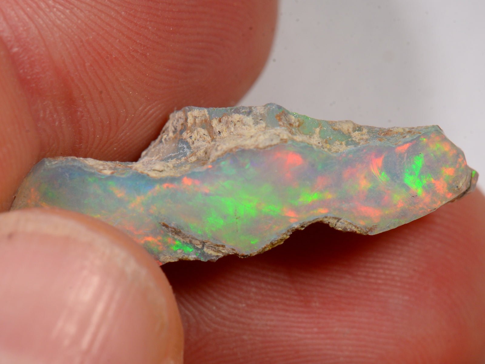 9 Karat - Roher Äthiopischer Welo Opal - DeinOpal