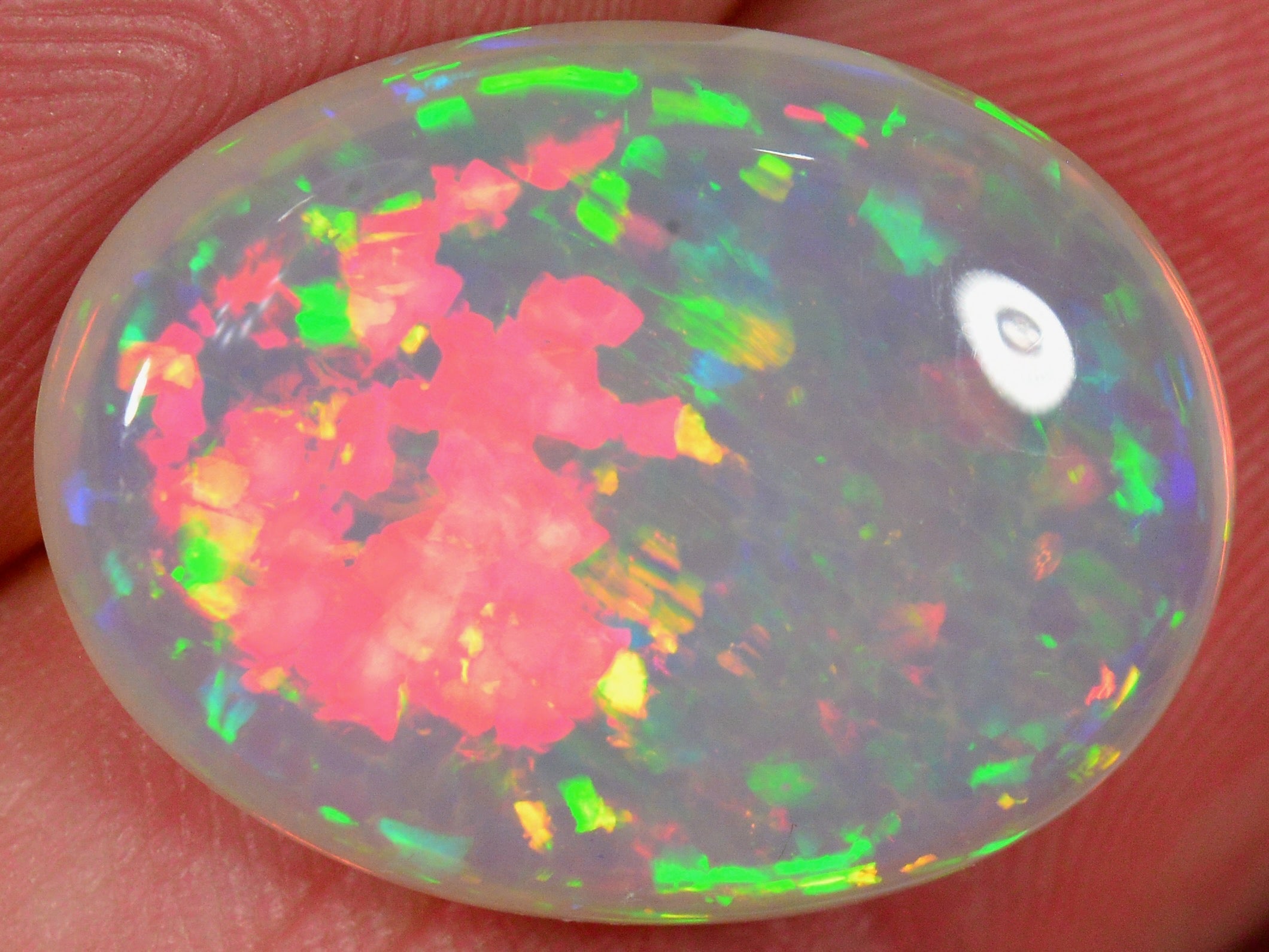 9.1 Karat - Äthiopischer Welo Opal mit super Muster - DeinOpal