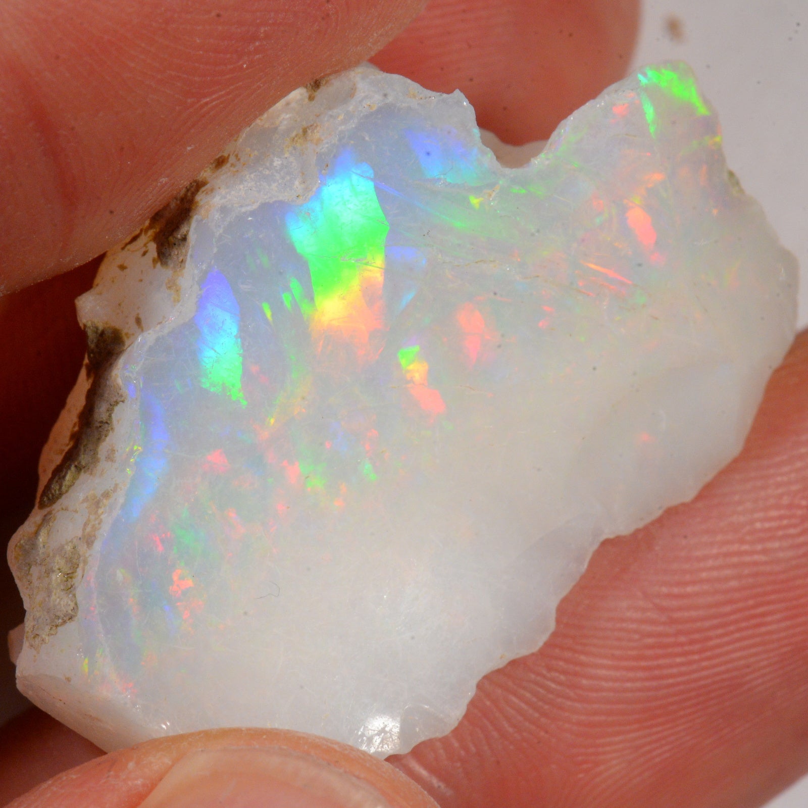 38.5 Karat - Roher Äthiopischer Welo Opal – natürlicher äthiopischer Welo Opal