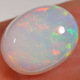 9.2 Carat - Bright Oval Ethiopian Welo Opal — natural untreated Ethiopian Welo opal