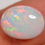 9.2 Carat - Bright Oval Ethiopian Welo Opal — natural untreated Ethiopian Welo opal