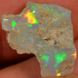9.2 Carat - Rough Ethiopian Welo Opal — natural untreated rough Ethiopian Welo opal