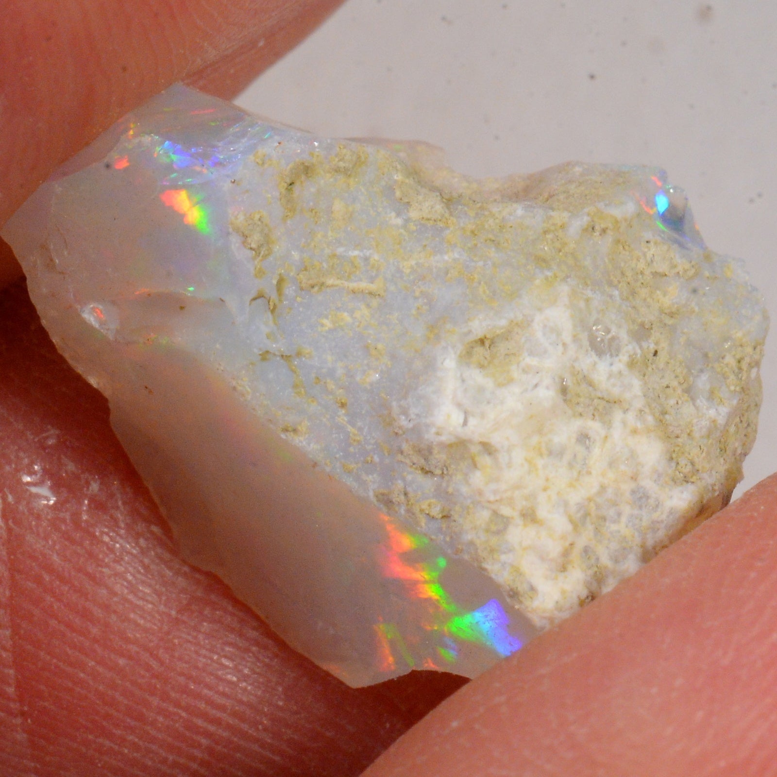 9.5 Carat - Rough Ethiopian Welo Opal — natural untreated rough Ethiopian Welo opal