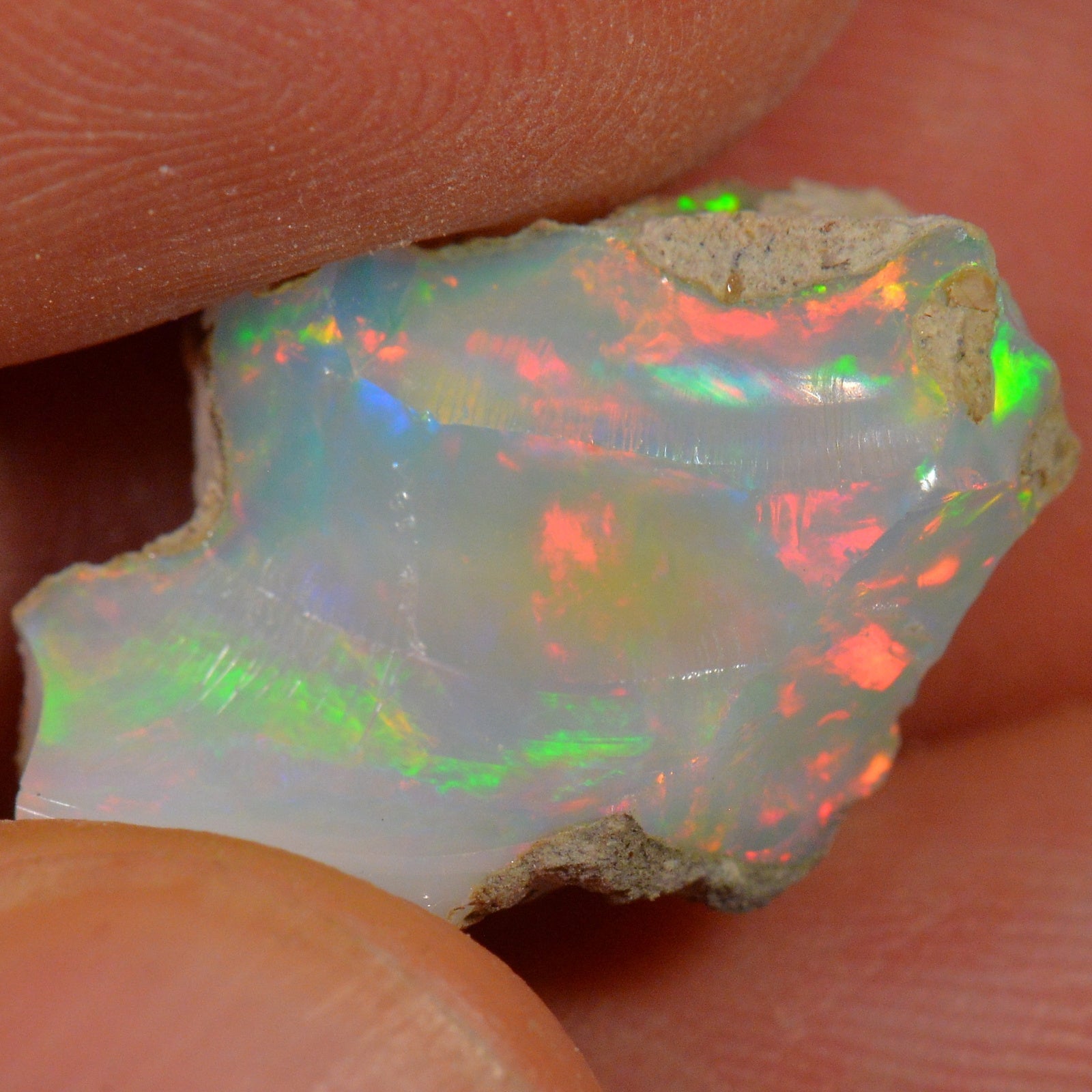 9.6 Carat - Rough Ethiopian Welo Opal — natural untreated rough Ethiopian Welo opal