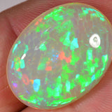 14.3 carat - Ethiopian Welo Opal with honeycomb pattern 