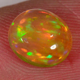 1.2 carat - Orange oval cut Ethiopian Welo Opal