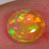 1.2 carat - Orange oval cut Ethiopian Welo Opal