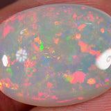 15.9 carat - Grayish oval Ethiopian Welo Opal 