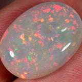 15.9 carat - Grayish oval Ethiopian Welo Opal 