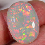 15.9 carat - Grayish oval Ethiopian Welo Opal 