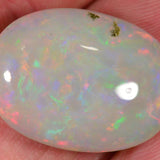 15.9 carat - Grayish oval Ethiopian Welo Opal 