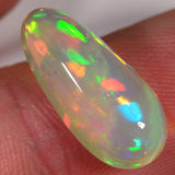 4.4 Carat Teardrop Ethiopian Welo Opal with Stripe Pattern 