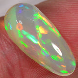 4.4 Carat Teardrop Ethiopian Welo Opal with Stripe Pattern 