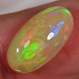 3.1 carat - oval cut Ethiopian Welo Opal with a beautiful pattern 