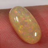 1.4 carat - oval cut Ethiopian Welo Opal with little color