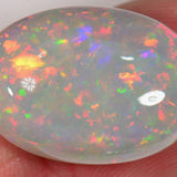 9.3 Carat - Oval Cut Ethiopian Welo Opal - Gray Base