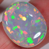 9 Carat - Beautiful Oval Cut Ethiopian Welo Opal with Hexagons 