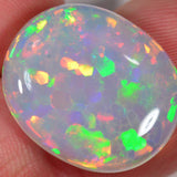 9 Carat - Beautiful Oval Cut Ethiopian Welo Opal with Hexagons 