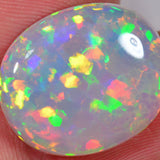 9 Carat - Beautiful Oval Cut Ethiopian Welo Opal with Hexagons 