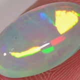 4.2 carat - Oval Ethiopian Welo Opal with stripe pattern 