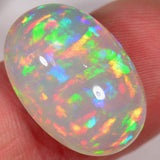 13.4 carat - Ethiopian Welo Opal with wonderful rainbows 