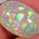 13.4 carat - Ethiopian Welo Opal with wonderful rainbows 