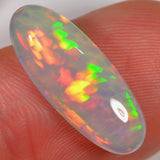 5.2 Carat - Oval Cut Ethiopian Welo Opal with Triangle Cell Pattern 