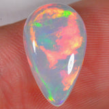 3.2 carats - Very beautiful teardrop-shaped Ethiopian Welo Opal 